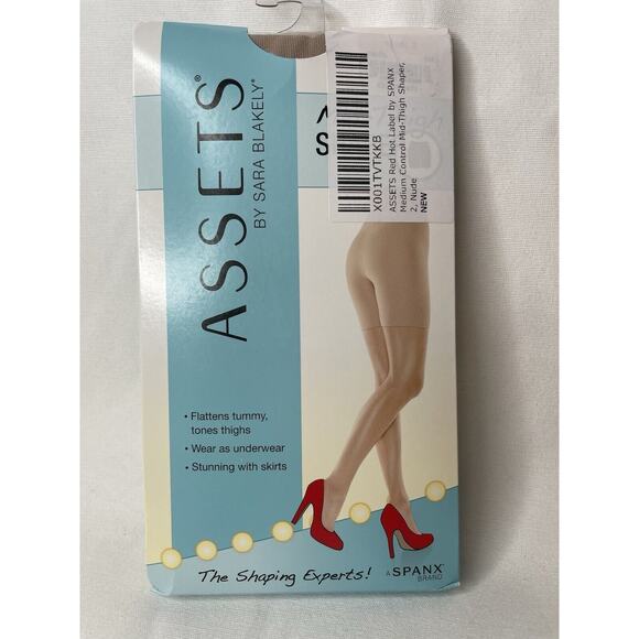 Spanx Other - SPANX Assets by Sara Blakely High Waist Mid Thigh Shaper Women's Size 2 Nude